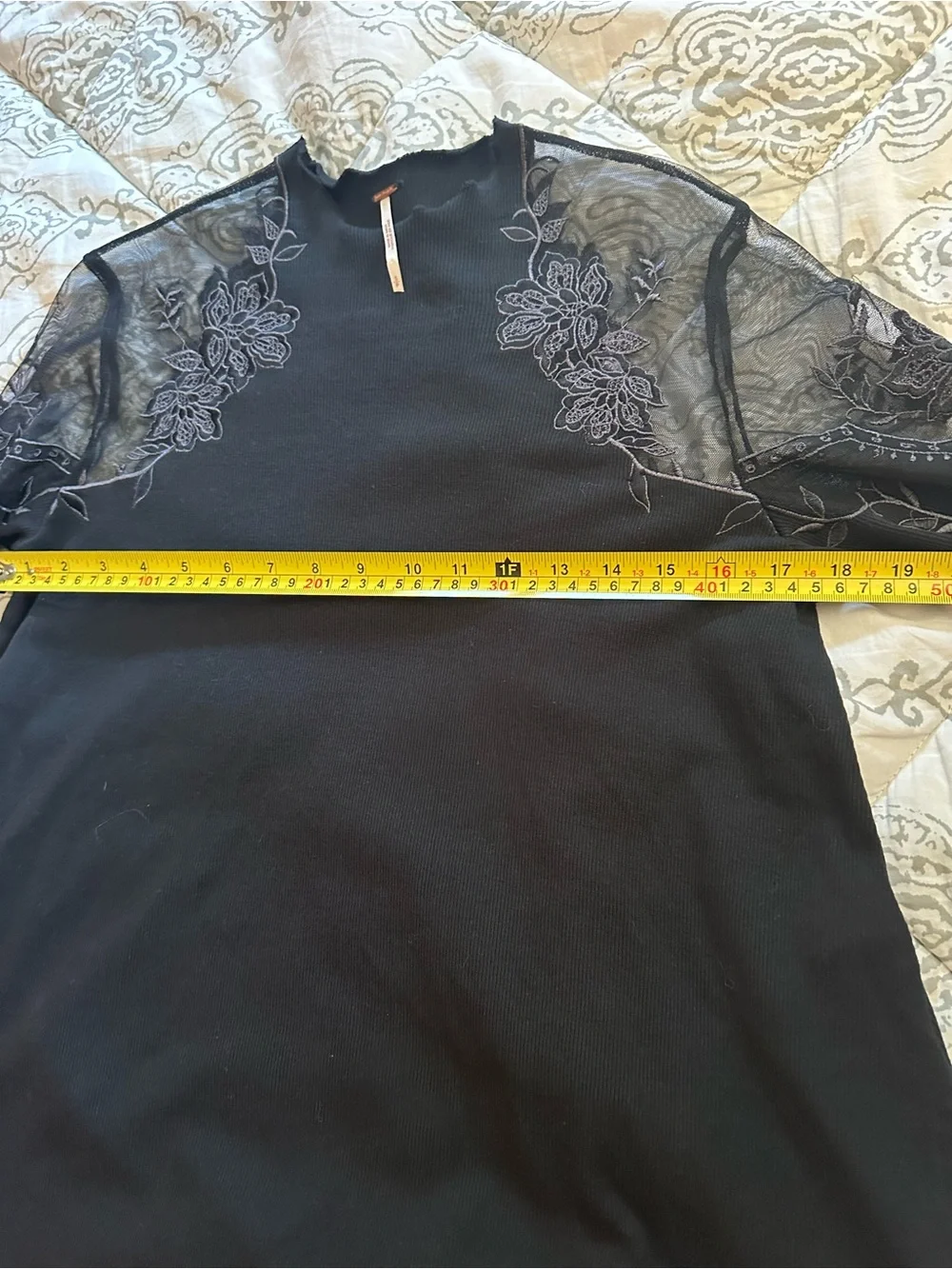 FREE PEOPLE - Black Daniella Top | Size Small